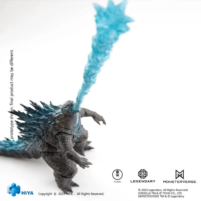 Hiya Toys Godzilla vs. Kong: Heat Ray Godzilla Action Figure 7" | Movie-Accurate Collectible for Fans thumbnail 7