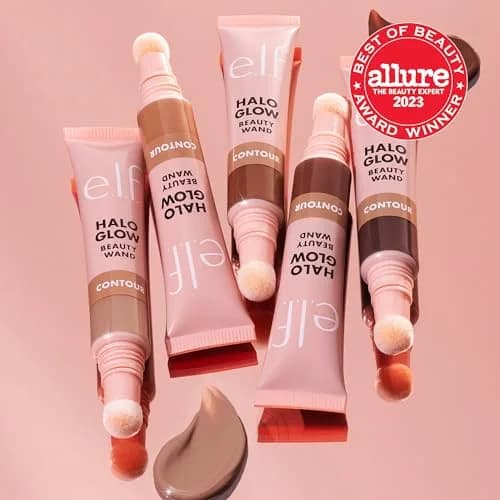 e.l.f. Halo Glow Contour Beauty Wand, Fair/Light | Natural Radiance & Sculpting thumbnail 6