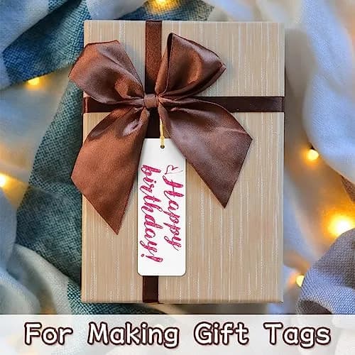 DSYIL Blank Bookmarks with Tassels 14 x 5cm (5.5 x 2 Inches) | DIY Craft Paper for Personalization thumbnail 5