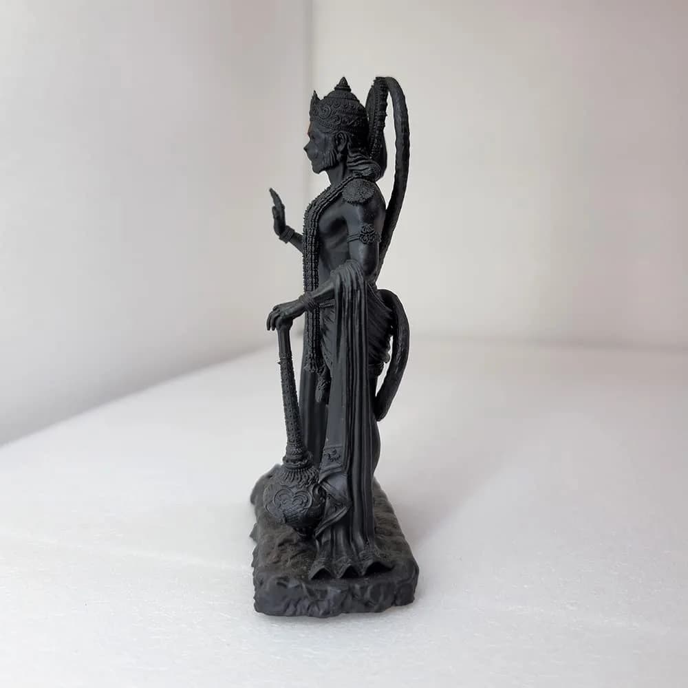 Murti hub Hanuman Figurine 12cm (4.72in) | Lord King of Sarangpur Idol for Car Dashboard, Temple, Office - view 4
