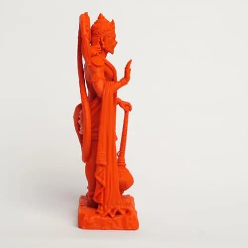 Murti hub Hanuman Figurine 12cm (4.72in) | Lord King of Sarangpur Statue for Car Dashboard & Home Decor thumbnail 5