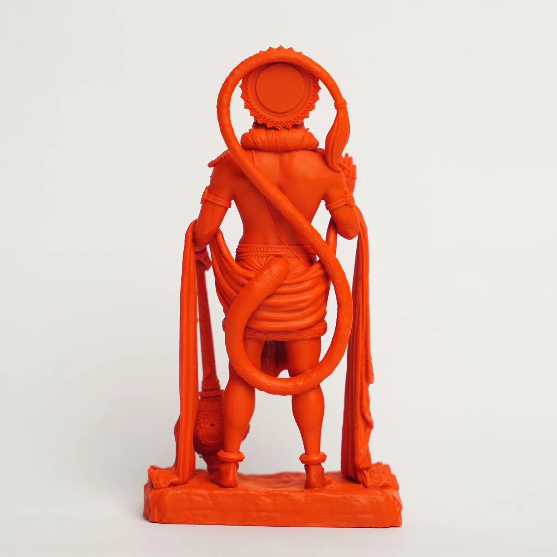Murti hub Hanuman Figurine 12cm (4.72in) | Lord King of Sarangpur Statue for Car Dashboard & Home Decor - view 6