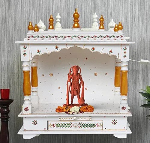 Murti hub Hanuman Figurine 12cm (4.72in) | Lord King of Sarangpur Statue for Car Dashboard & Home Decor thumbnail 8