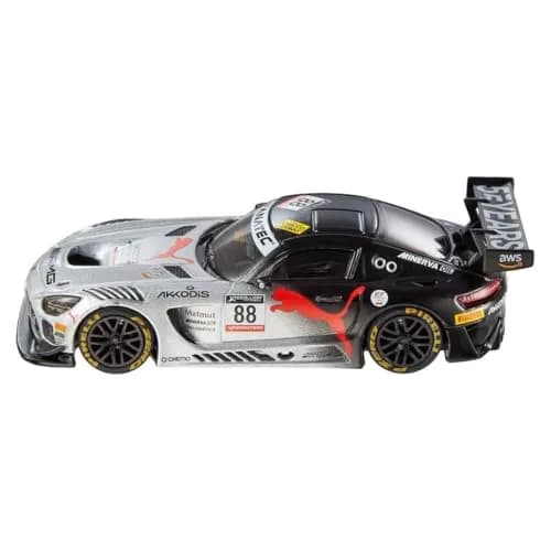 Hot Wheels Real Riders Mercedes-AMG GT3 Die Cast Car 1:43 Scale HMD44 | Premium Collectible for Adults thumbnail 2