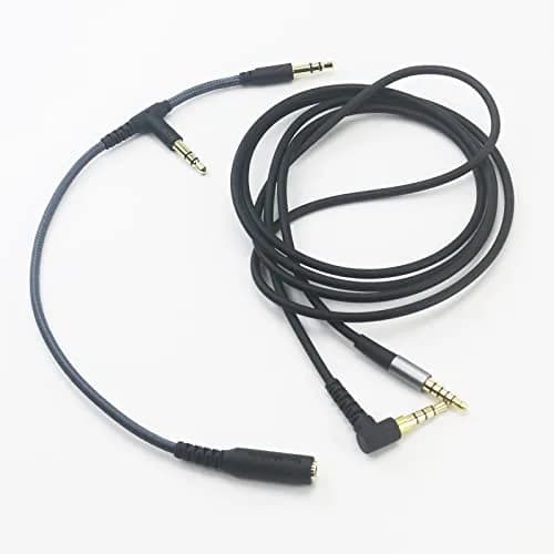 NewFantasia Replacement Audio Cable 3.5mm 5 Pole Male Cord | Compatible with SteelSeries Arctis Nova Headsets thumbnail 5