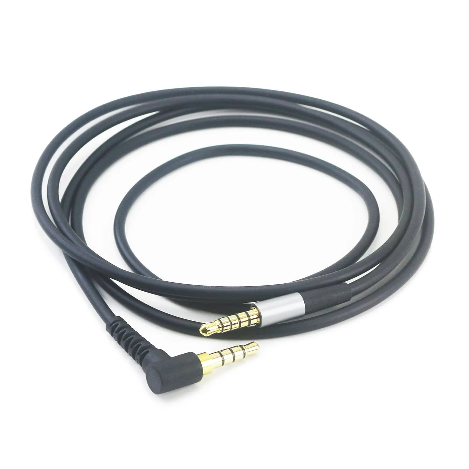 NewFantasia Replacement Audio Cable 3.5mm 5 Pole Male Cord | Compatible with SteelSeries Arctis Nova Headsets — Black