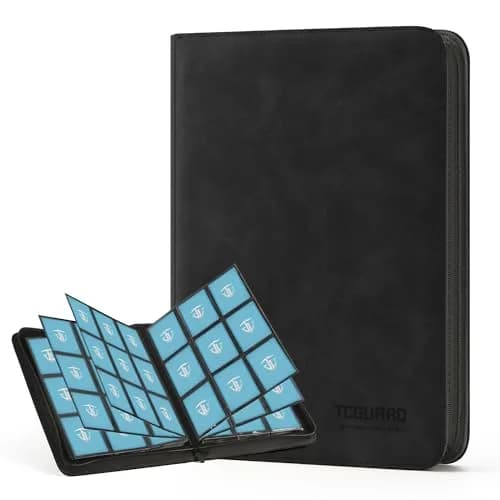 TCGUARD Trading Card Binder 9 Side Loading Pocket 540 Cards | Waterproof, Shockproof, Portable thumbnail 1