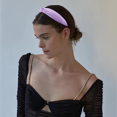 VELSCRUN Wide Boho Knot Turban Headbands 3cm (1.2 inches) | Pack of 5 Assorted Colors thumbnail 4