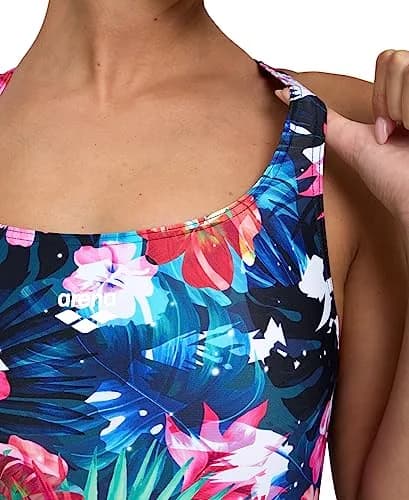 ARENA Feel Women's Flower Control Pro Back Swimsuit US Size 30 | Chlorine & UV Resistant thumbnail 3