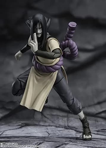 TAMASHII NATIONS Naruto Shippuden Orochimaru S.H.Figuarts Action Figure 15cm (5.9") | Anime Collectible Toy thumbnail 4
