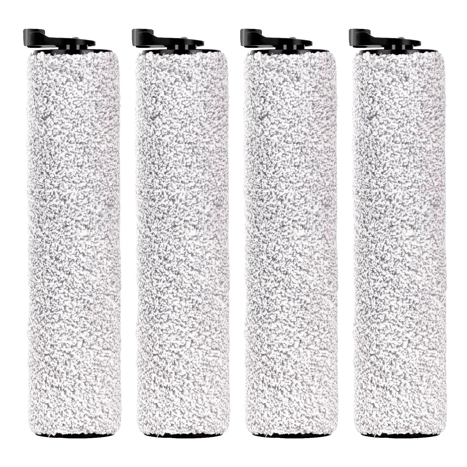 MIBUMIKI Roller Brush Replacement for Tineco iFloor 3/Floor One S3/iFloor 2 Cordless Wet Dry Vacuum Mop (2 Main Brushes) — Floor One S3-Rollerbrush-4PCS