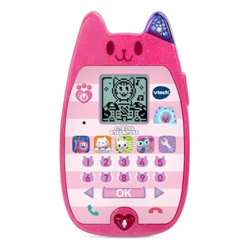 VTech Gabby's Dollhouse A-Meow-Zing Phone Multicolor | Pretend Phone for Ages 3+ thumbnail 1