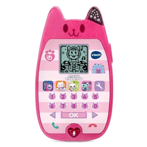 VTech Gabby's Dollhouse A-Meow-Zing Phone Multicolor | Pretend Phone for Ages 3+ thumbnail 9