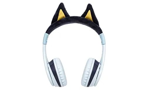eKids Bluey Bluetooth Headphones for Kids, Volume Reduced Wireless On-Ear Headphones with Microphone | Safe Listening thumbnail 6