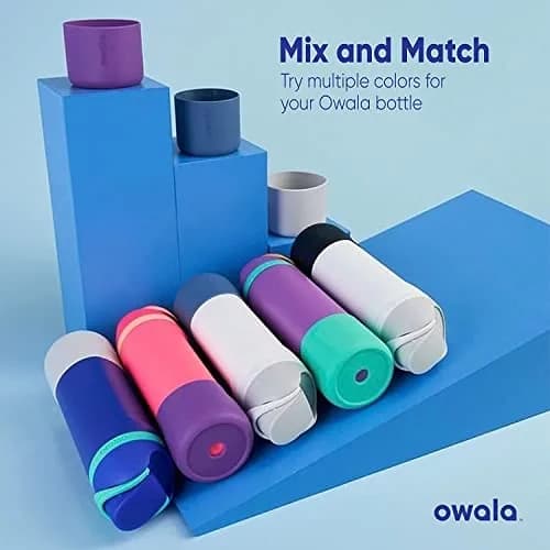 Owala Silicone Boot for 32 Oz Stainless Steel FreeSip Bottles | Mint | Protects from Scratches & Dents thumbnail 5