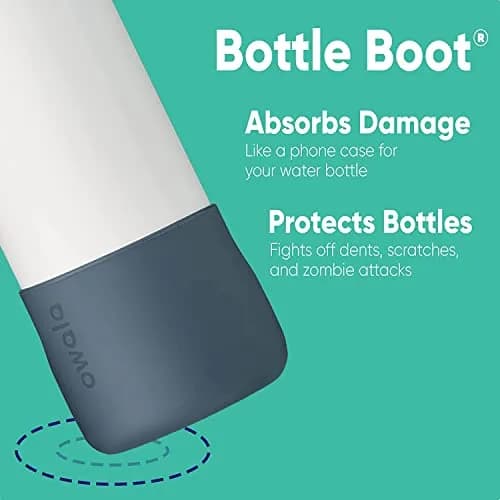 Owala Silicone Boot for 32 Oz Stainless Steel FreeSip Bottles | Mint | Protects from Scratches & Dents thumbnail 2