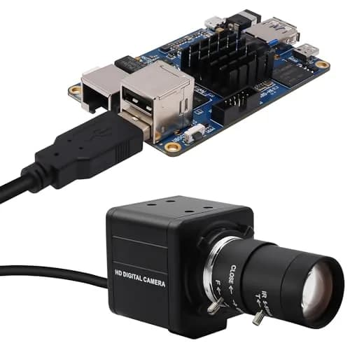 MMlove USB Camera 5MP HD Webcam 5-50mm Manual 10X Varifocus Zoom Lens | High-Resolution Video for Skype/Zoom thumbnail 8