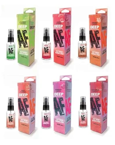 Naughty Kitty Kat Deep AF Deep Throat Spray (Peach) | Oral Desensitizer for Gag Reflex (110c) thumbnail 3
