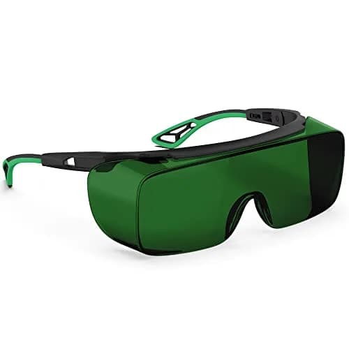 MEIGIX Laser Safety Glasses Over Glasses, IPL 200nm-2000nm Eye Protection Goggles with Anti-Fog Coating | ANSI Z136.1 Certified thumbnail 1