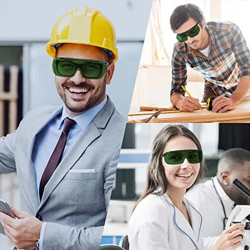 MEIGIX Laser Safety Glasses Over Glasses, IPL 200nm-2000nm Eye Protection Goggles with Anti-Fog Coating | ANSI Z136.1 Certified thumbnail 3