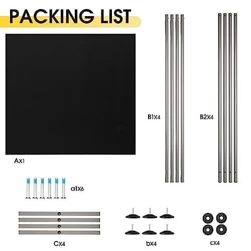 RANTILA Single Panel Room Divider 180cm (71'') | Freestanding Privacy Screen for Office, Bedroom, Living Room thumbnail 6