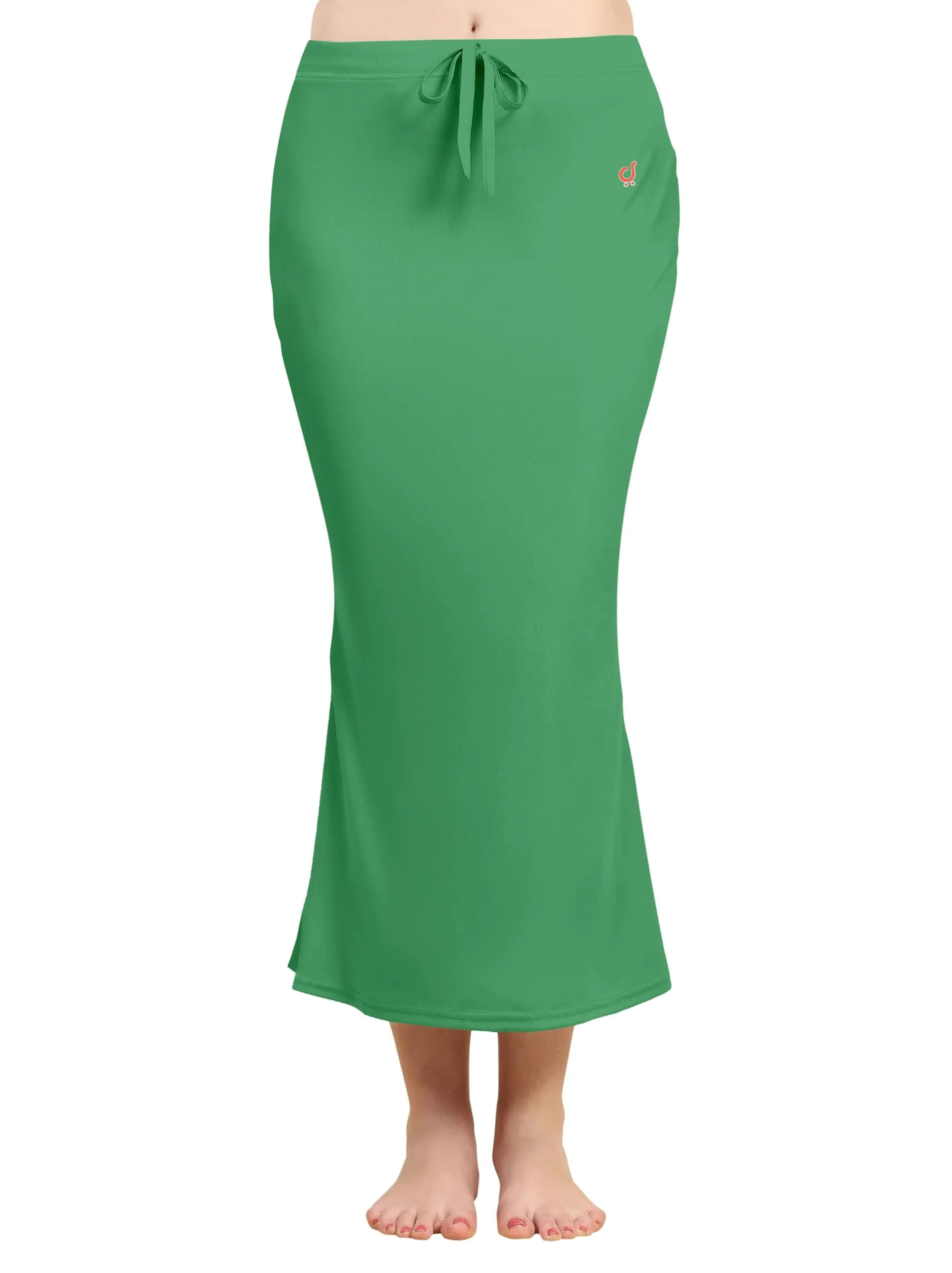 TRENDMALLS Fishcut Saree Shapewear Petticoat for Women, 3X-Large, Green | Slim Fit — Green
