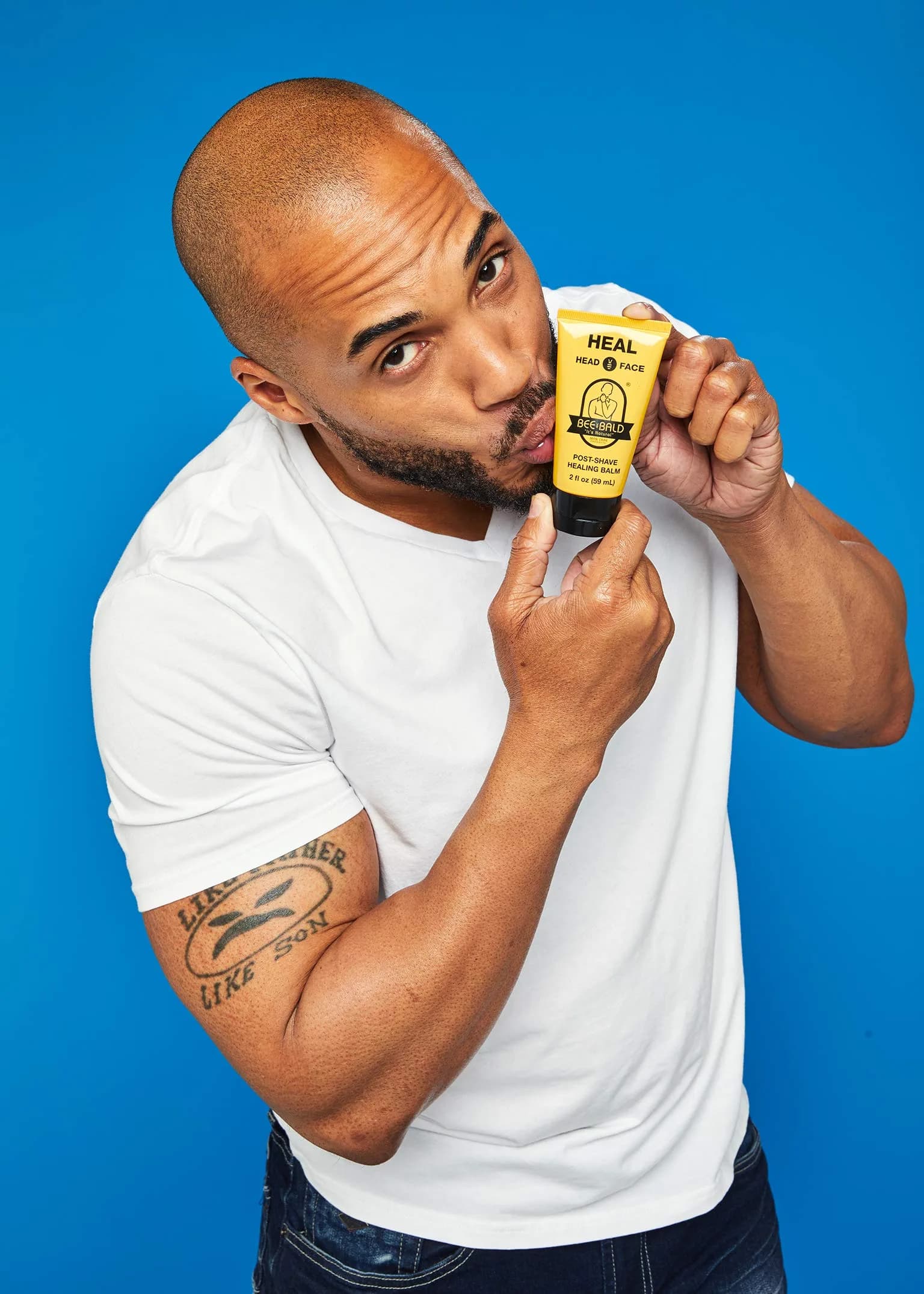 Bee Bald HEAL Aftershave Balm for Men | 177ml (6 fl oz) Pack of 3 - view 6
