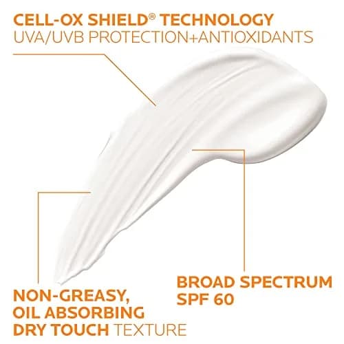 La Roche-Posay Anthelios Clear Skin Oil Free Face Sunscreen SPF 60 88ml (3 Fl Oz) | Broad Spectrum UVA/UVB Protection thumbnail 3