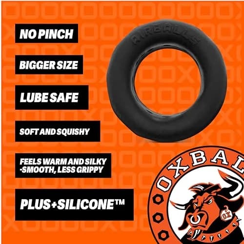 Oxballs AIRBALLS Air-Lite Ballstretcher 51mm (2in) | Unique Design for Comfort thumbnail 5