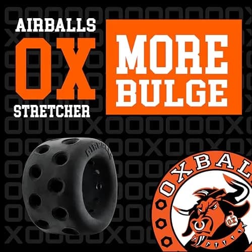 Oxballs AIRBALLS Air-Lite Ballstretcher 51mm (2in) | Unique Design for Comfort thumbnail 2