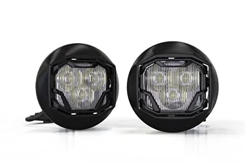 Morimoto 4Banger Fog Light Kit Fits GMC Yukon 07-14 | SAE Wide Beam, White, Street Legal thumbnail 1