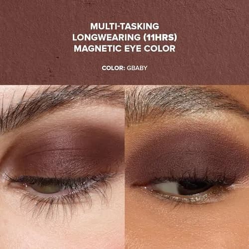 Nudestix Magnetic Matte Eye Color 3-in-1 | Waterproof, Vegan & Cruelty-Free Eyeshadow Pencil thumbnail 4