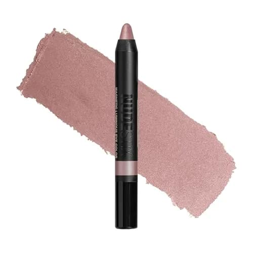 Nudestix Magnetic Luminous Eye Color – 4-in-1 Cream Eyeshadow Stick, Pink Seychelles | Long-Wear, Waterproof Satin Finish thumbnail 1