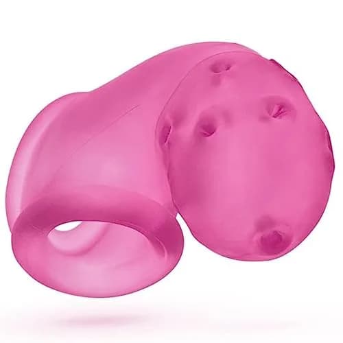 Oxballs Airlock Vent Chastity Device 6.5cm (Pink) | Ideal for Beginners thumbnail 4