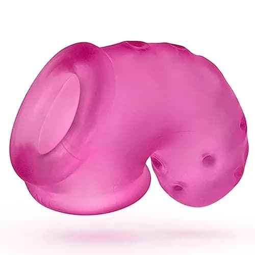 Oxballs Airlock Vent Chastity Device 6.5cm (Pink) | Ideal for Beginners thumbnail 6