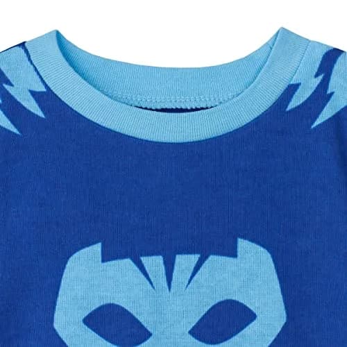 PJ Masks Toddler Boys' 4 Piece Cotton Pajama Set (2T, Catboy/Gekko) | Soft, Safe & Licensed thumbnail 3