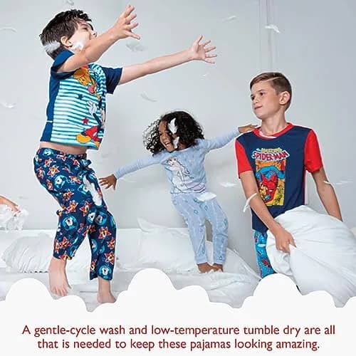 Marvel Boys' Spider-Man 2-Piece Snug-Fit Pajama Set, Size 10 | Cozy & Officially Licensed thumbnail 2