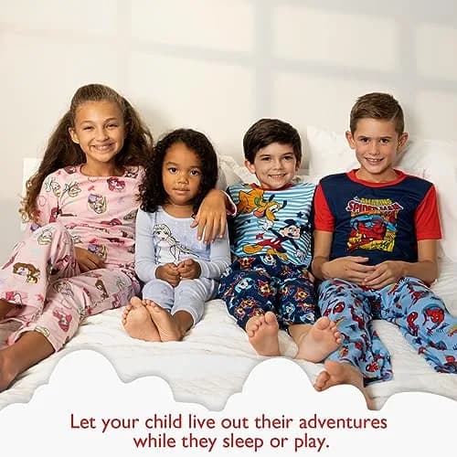 Marvel Boys' Spider-Man 2-Piece Snug-Fit Pajama Set, Size 10 | Cozy & Officially Licensed thumbnail 3