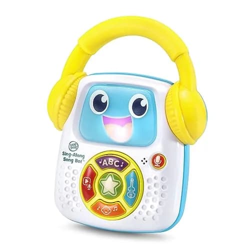 LeapFrog Sing-Along Song Bot, White | Electronic Learning Toy for Ages 6+ Months thumbnail 1