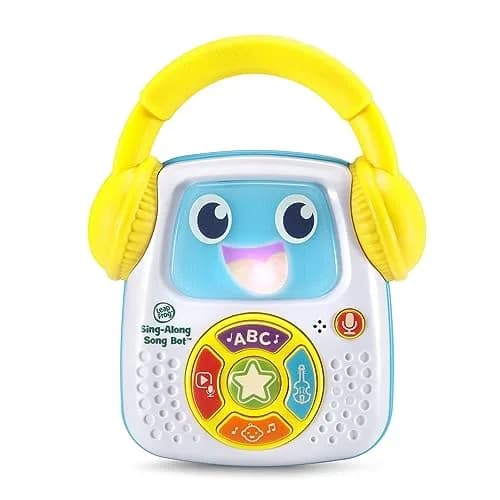 LeapFrog Sing-Along Song Bot, White | Electronic Learning Toy for Ages 6+ Months thumbnail 2