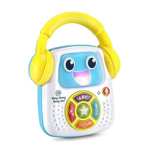 LeapFrog Sing-Along Song Bot, White | Electronic Learning Toy for Ages 6+ Months thumbnail 3