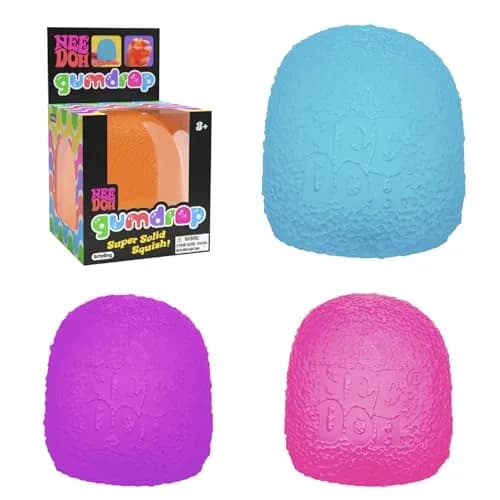 Schylling NeeDoh Gumdrop Sensory Toy 7 cm (2.5") | Non-Toxic, BPA-Free, ASTM-Tested for Kids 3+ thumbnail 1