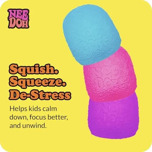 Schylling NeeDoh Gumdrop Sensory Toy 7 cm (2.5") | Non-Toxic, BPA-Free, ASTM-Tested for Kids 3+ thumbnail 7