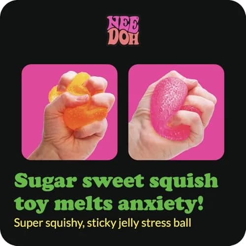 Schylling NeeDoh Gumdrop Sensory Toy 7 cm (2.5") | Non-Toxic, BPA-Free, ASTM-Tested for Kids 3+ thumbnail 3