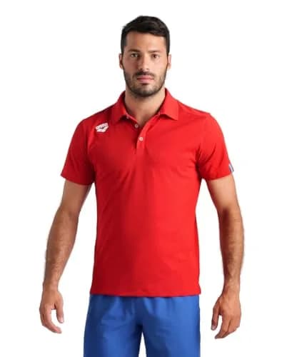 ARENA Unisex Team Solid Polo Shirt Short Sleeve Quick Dry Active Tee XX-Large | Athletic Fit, Recycled Polyester thumbnail 1