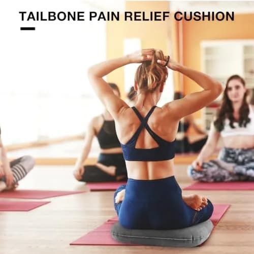 Leinuosen Inflatable Seat Cushion 18.1'' x 15.7'' x 4.7'' | Portable & Adjustable Comfort (70-120 chars) thumbnail 5