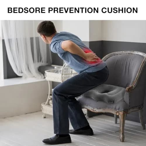 Leinuosen Inflatable Seat Cushion 18.1'' x 15.7'' x 4.7'' | Portable & Adjustable Comfort (70-120 chars) thumbnail 4