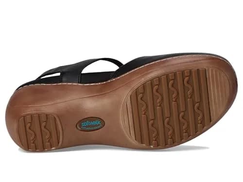SoftWalk Mabelle Black 12 M (B) | Elegant Casual Wedge Shoes for Women thumbnail 6