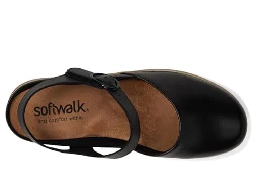 SoftWalk Mabelle Black 12 M (B) | Elegant Casual Wedge Shoes for Women thumbnail 2