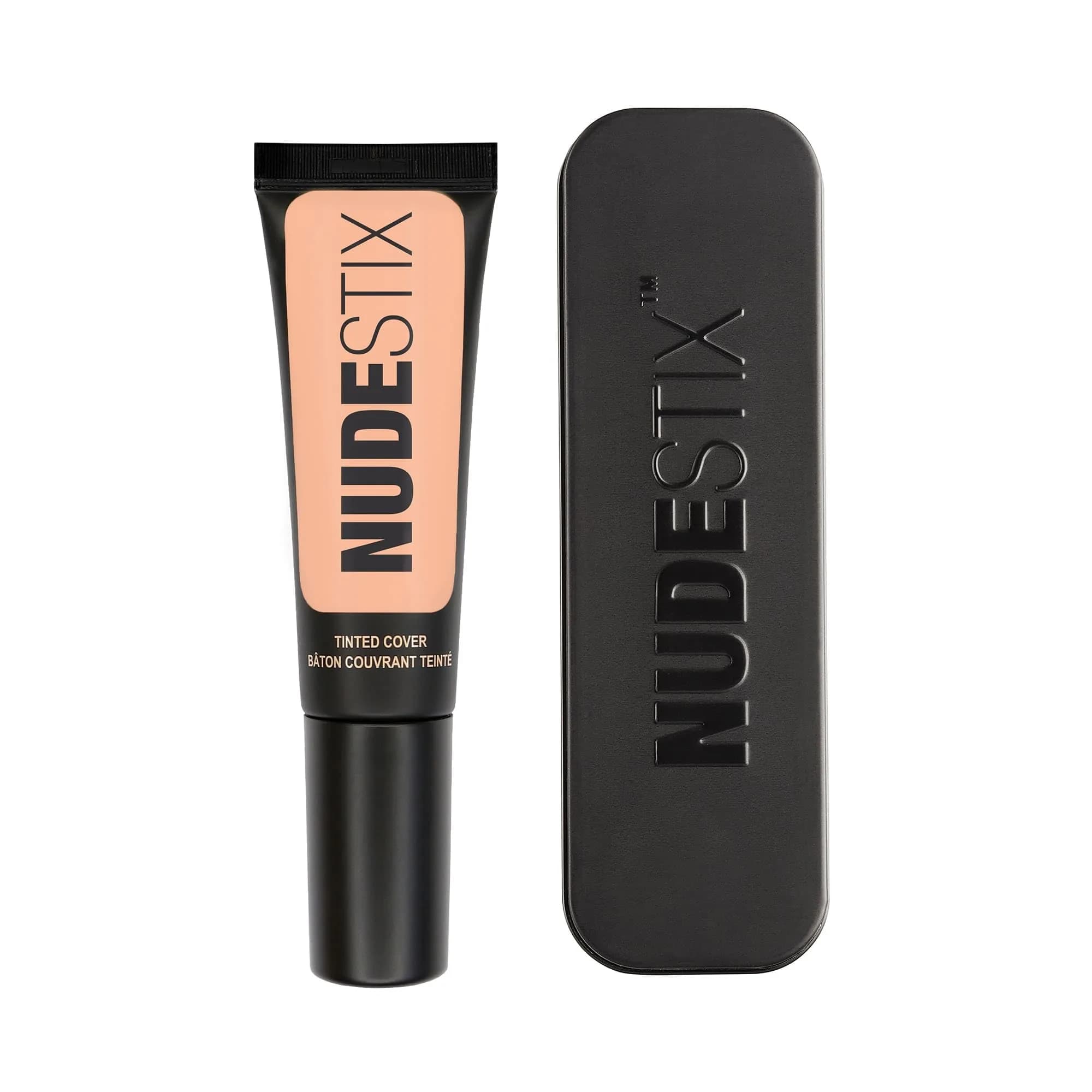 Nudestix Tinted Cover Liquid Foundation 0.84 Fl Oz | Natural, Hydrating, Vegan — NUDE 3.5